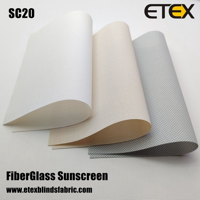 Fiberglass Sunscreen Fabrics